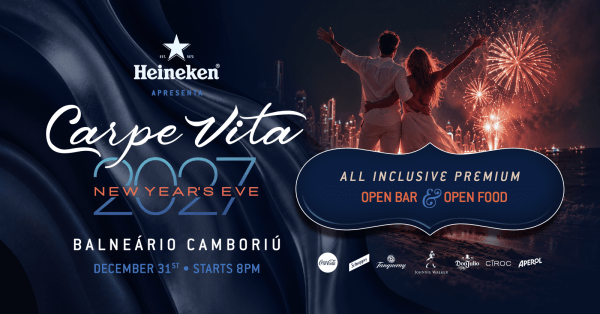 Imagem do evento Carpe Vita New Year's Eve  27 -  Balneário Camboriú/SC