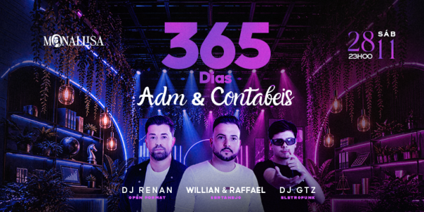 Imagem do evento 365 dias adm e contabies