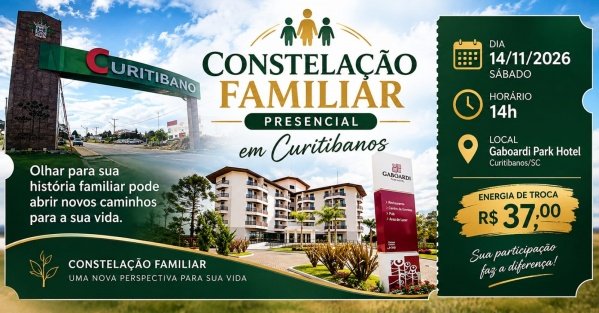 Imagem do evento EVENTO DE CONSTELAÇÃO FAMILIAR PRESENCIAL