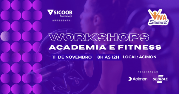 Imagem do evento Viva Summit - Workshop Academia | Fitness