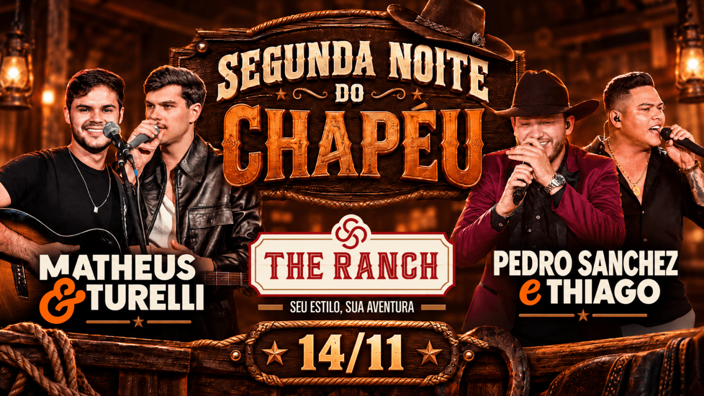 SEGUNDA EDIÇÃO NOITE DO CHAPÉU