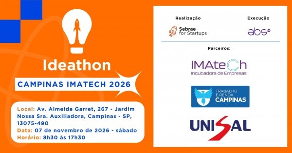 Imagem do evento Ideathon - IMATech Campinas