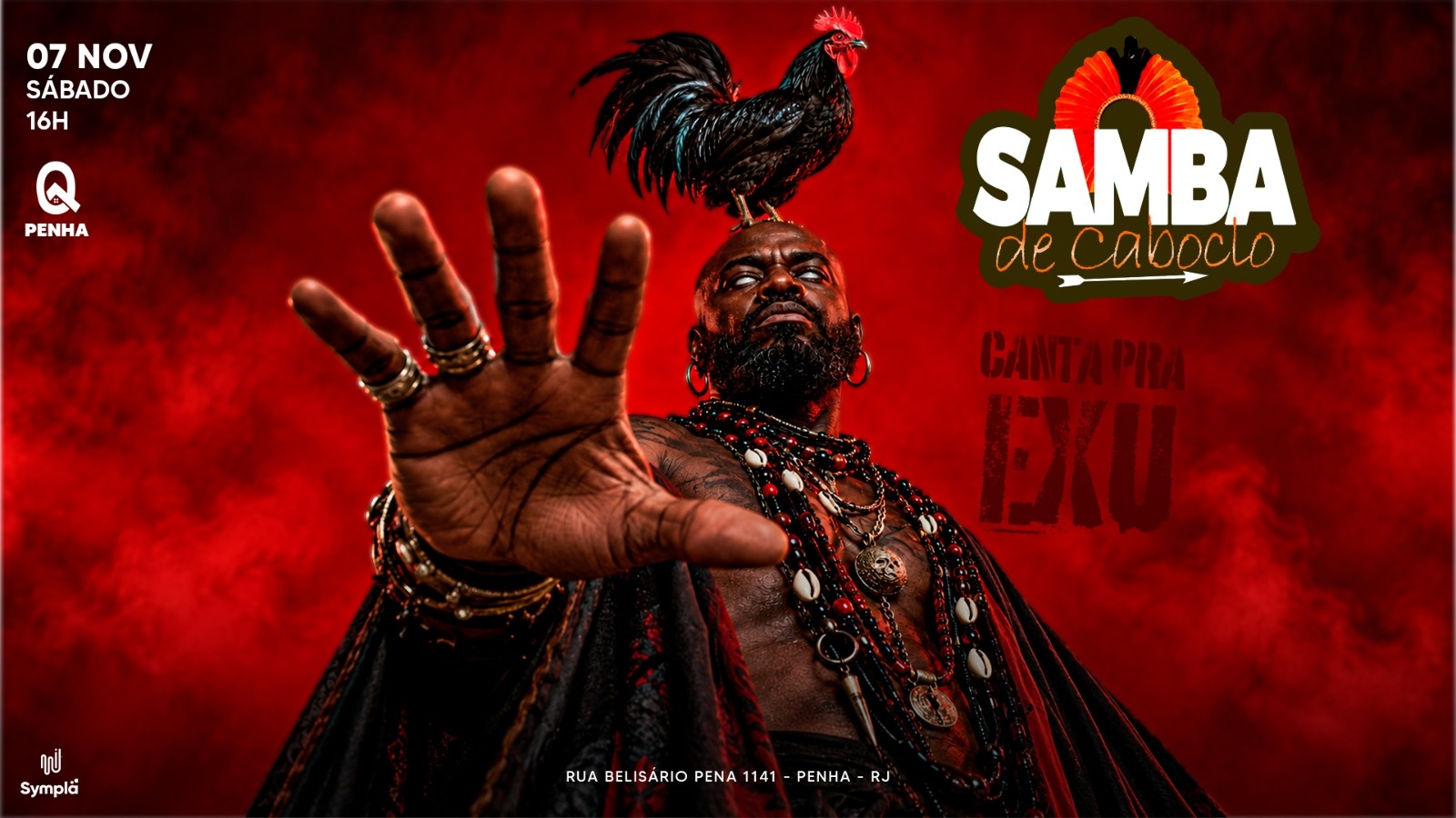 SAMBA DE CABOCLO na BATUQ!!