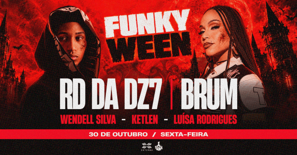 Imagem do evento FUNKYWEEN C/ RD DA DZ7 & BRUM