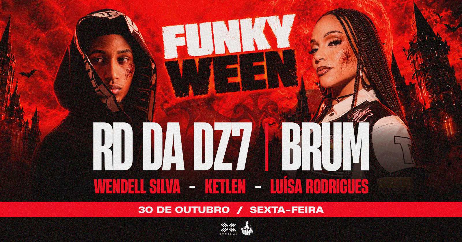 FUNKYWEEN C/ RD DA DZ7 & BRUM - Brasília, DF