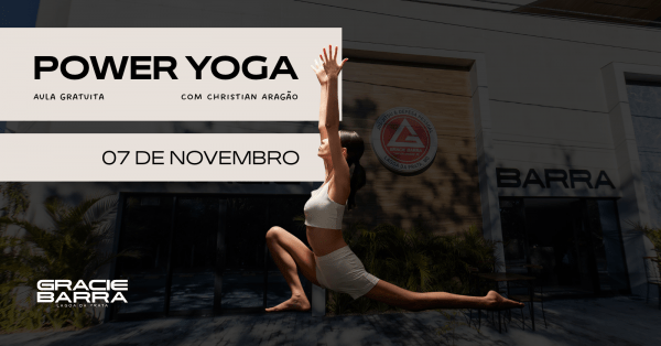 Imagem do evento Power Yoga - Gracie Barra