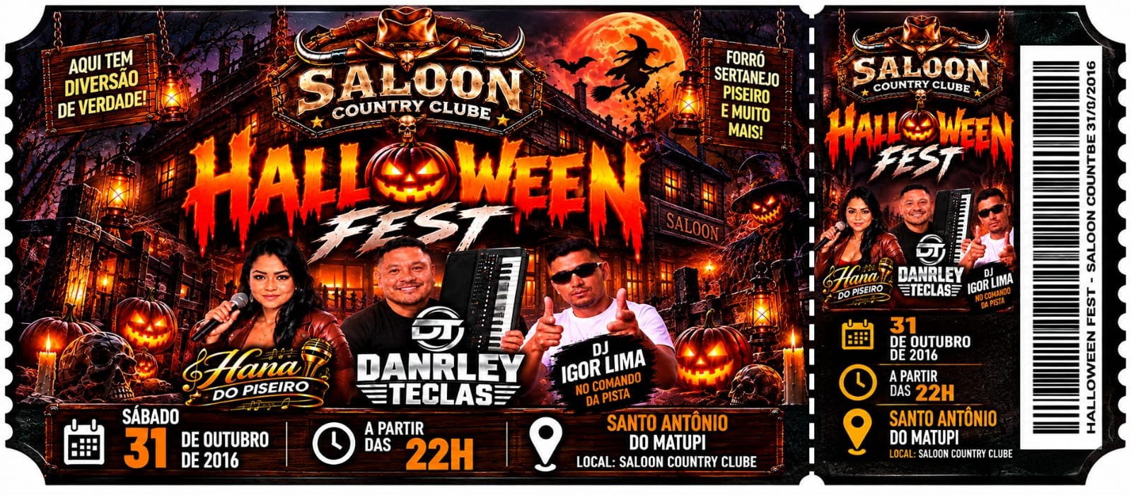 Halloween fest - Manicoré, AM