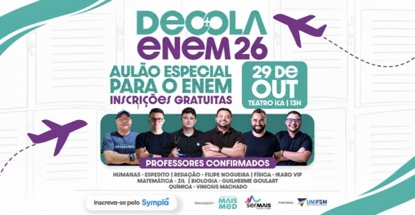 Imagem do evento Decola ENEM Cajazeiras 2026