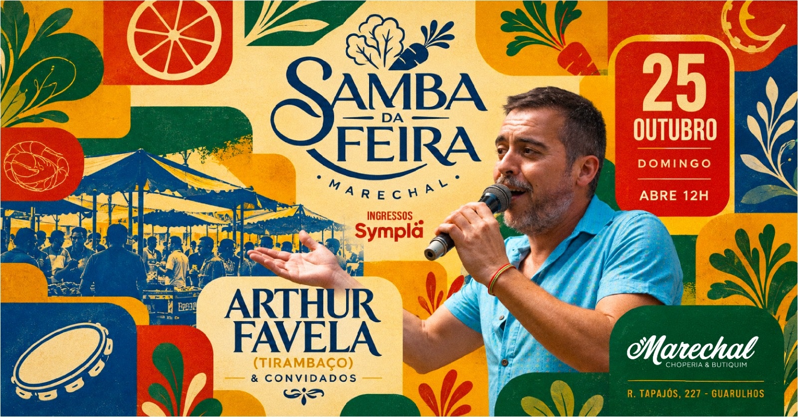 Samba da Feira | Outubro | 25/10 - Guarulhos, SP