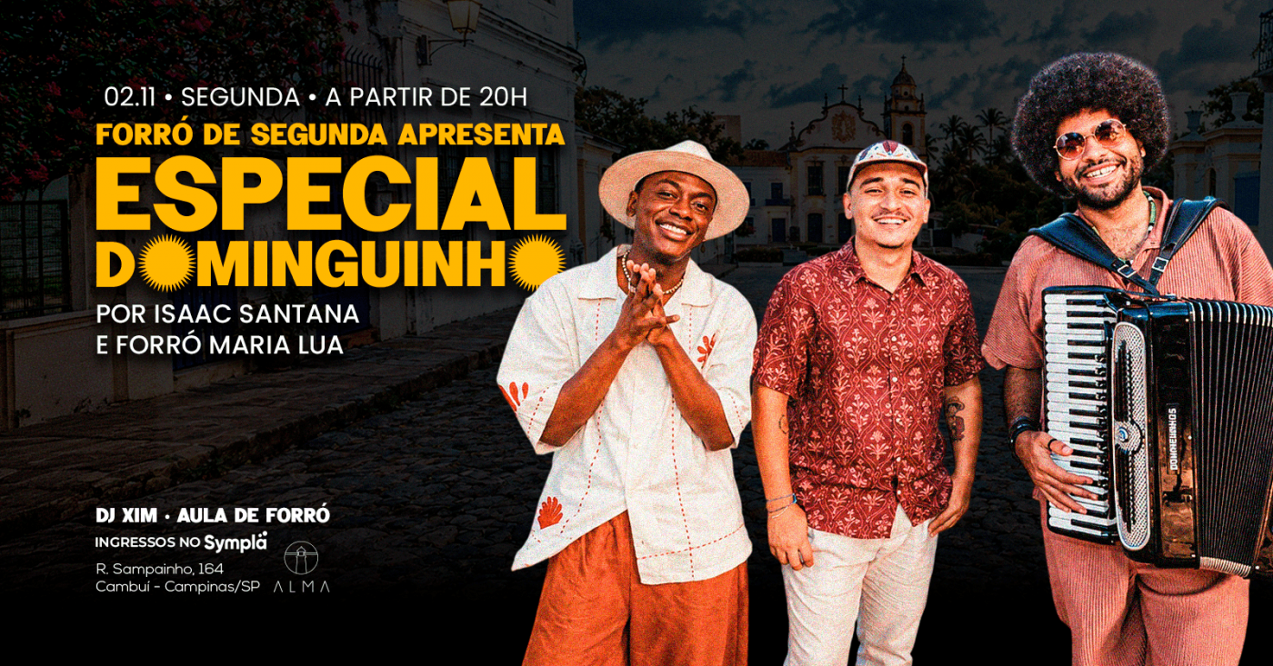 ESPECIAL DOMINGUINHO POR ISAAC SANTANA E FORRÓ MARIA LUA
