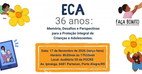 Imagem do evento Seminário ECA 36 Anos
