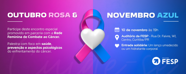 Imagem do evento Outubro Rosa e Novembro Azul: Rede Feminina
