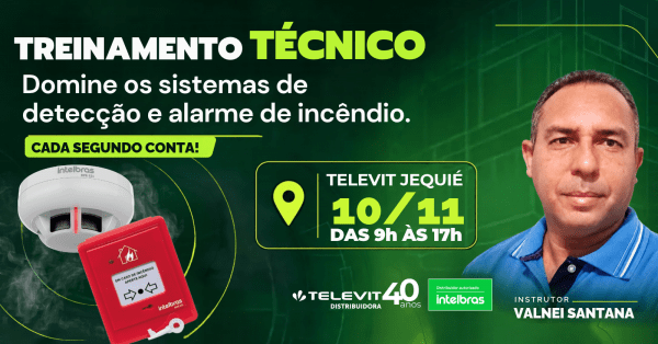 Imagem do evento JQE - Domine os sistemas de detecção e alarme de incêndio.