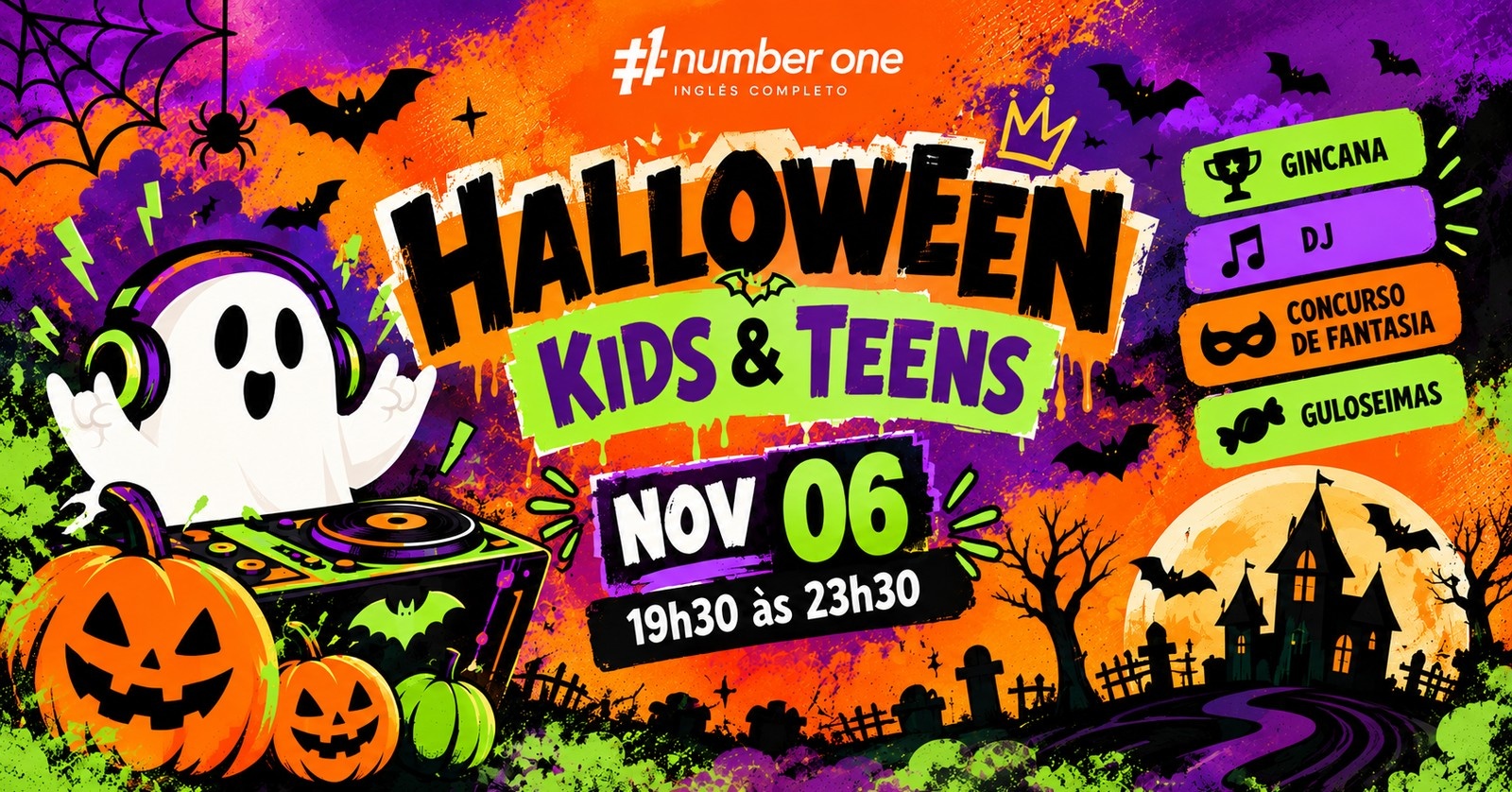 Halloween Kids 2026 - Number One Lagoa Santa - Lagoa Santa, MG