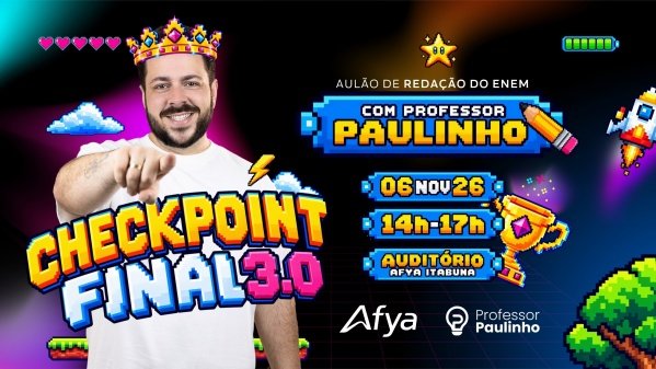 Imagem do evento PROTOCOLO REDAÇÃO DE SUCESSO: CHECKPOINT FINAL 3.0