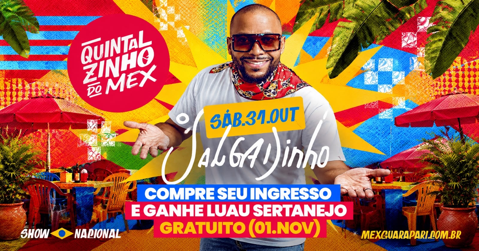 QUINTALZINHO DO MEX NACIONAL PAGODE DO SALGADINHO! - Guarapari, ES