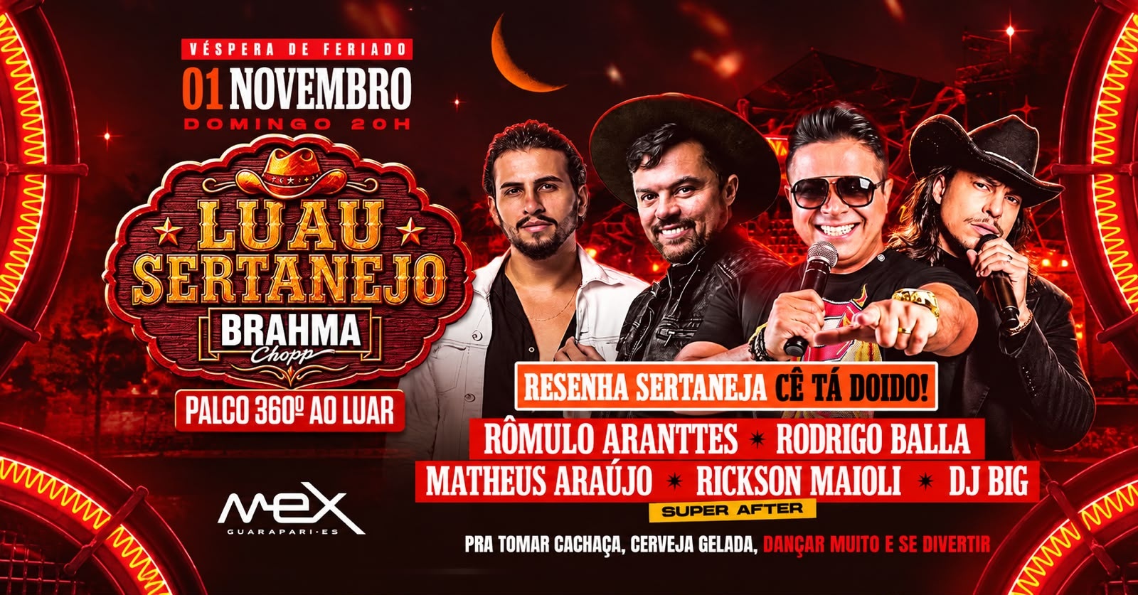 LUAU SERTANEJO MEX - Guarapari, ES