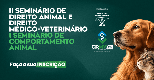 Imagem do evento II Seminário de Direito Animal e de Direito Médico-Veterinário e I Seminário de Comportamento Animal
