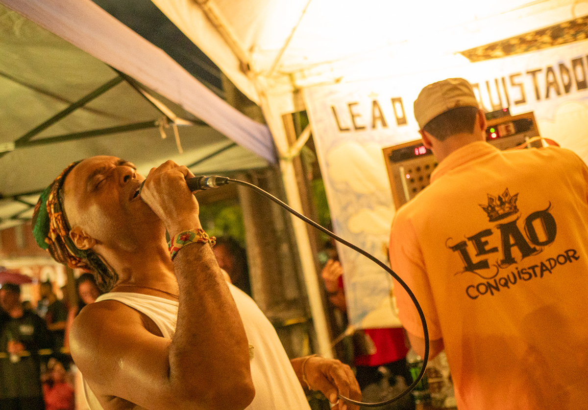 Baile do Leão - Jah Leo nos controles Leão Conquistador com Marcelo Santana no mic - Recife, PE