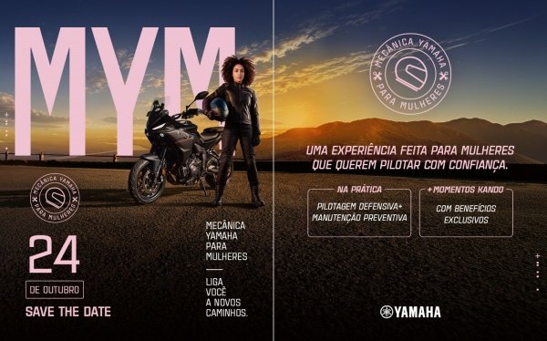 Imagem do evento Mecânica Yamaha para Mulheres