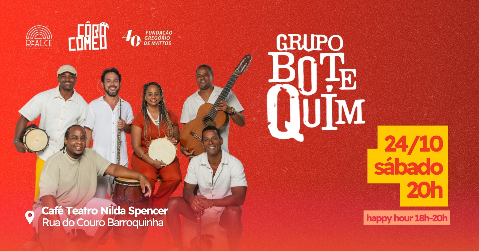 Roda de Samba do Grupo Botequim - Salvador, BA