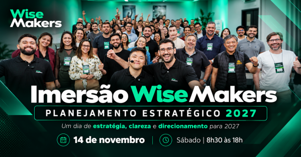 Imagem do evento Imersão Wise Makers - Planejamento Estratégico Comercial 2027