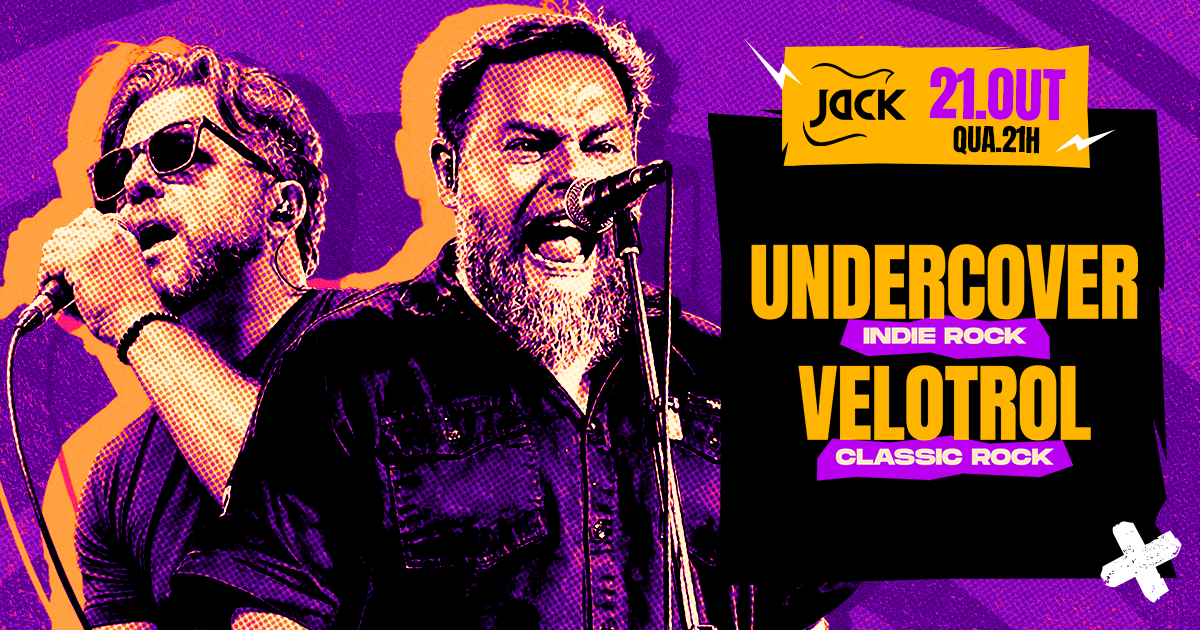 QUARTA JACK! UNDERCOVER (INDIE ROCK) + VELOTROL (CLASSIC ROCK)