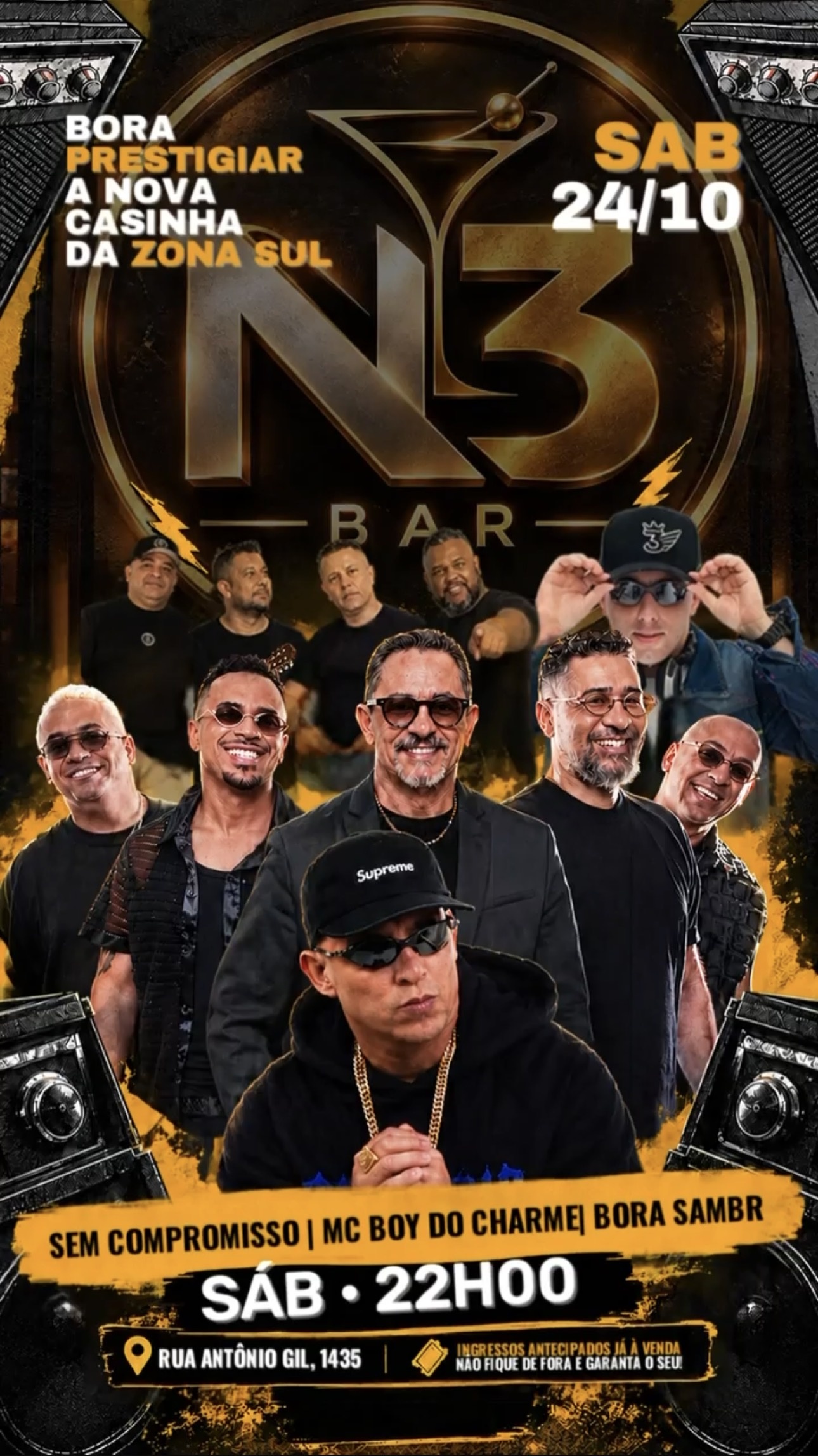 Inauguração N3 Bar - São Paulo, SP