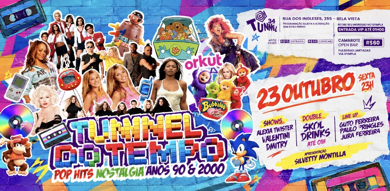 23-10 SEXTA TUNNEL DO TEMPO