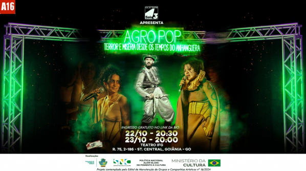 Imagem do evento AGROPOP -  TERROR E MISÉRIA DESDE OS TEMPOS DO ANHANGUERA