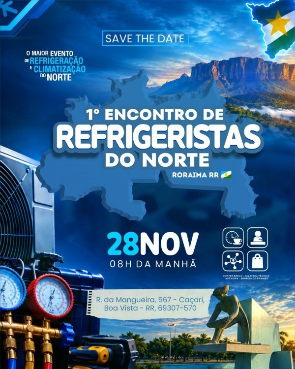 Imagem do evento 1° Encontro de Refrigeristas do Norte