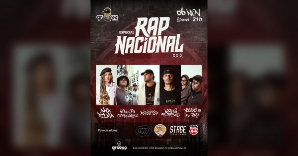 Imagem do evento RAP NACIONAL XXVIII