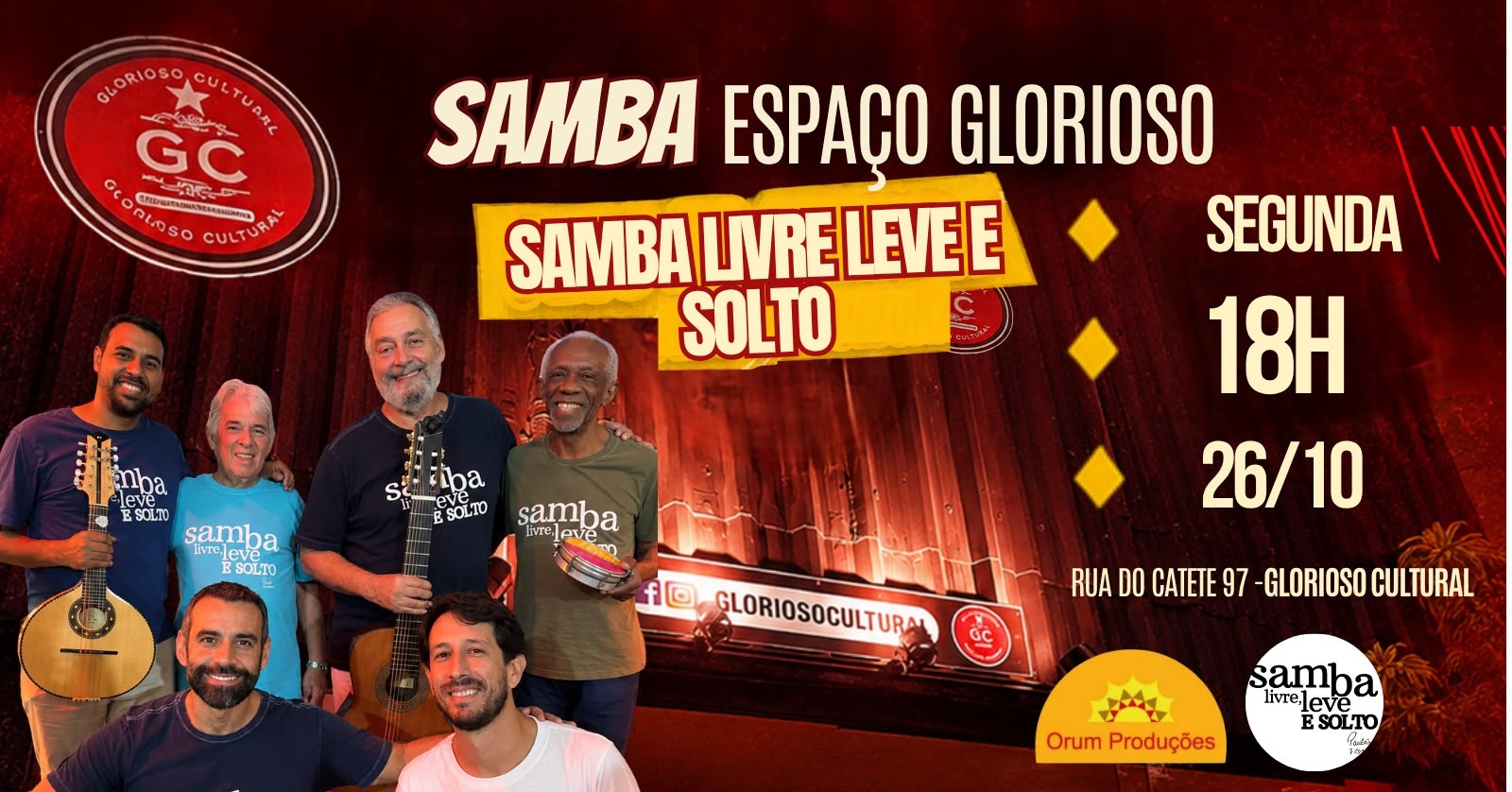 Samba Livre, Leve e Solto - Rio de Janeiro, RJ