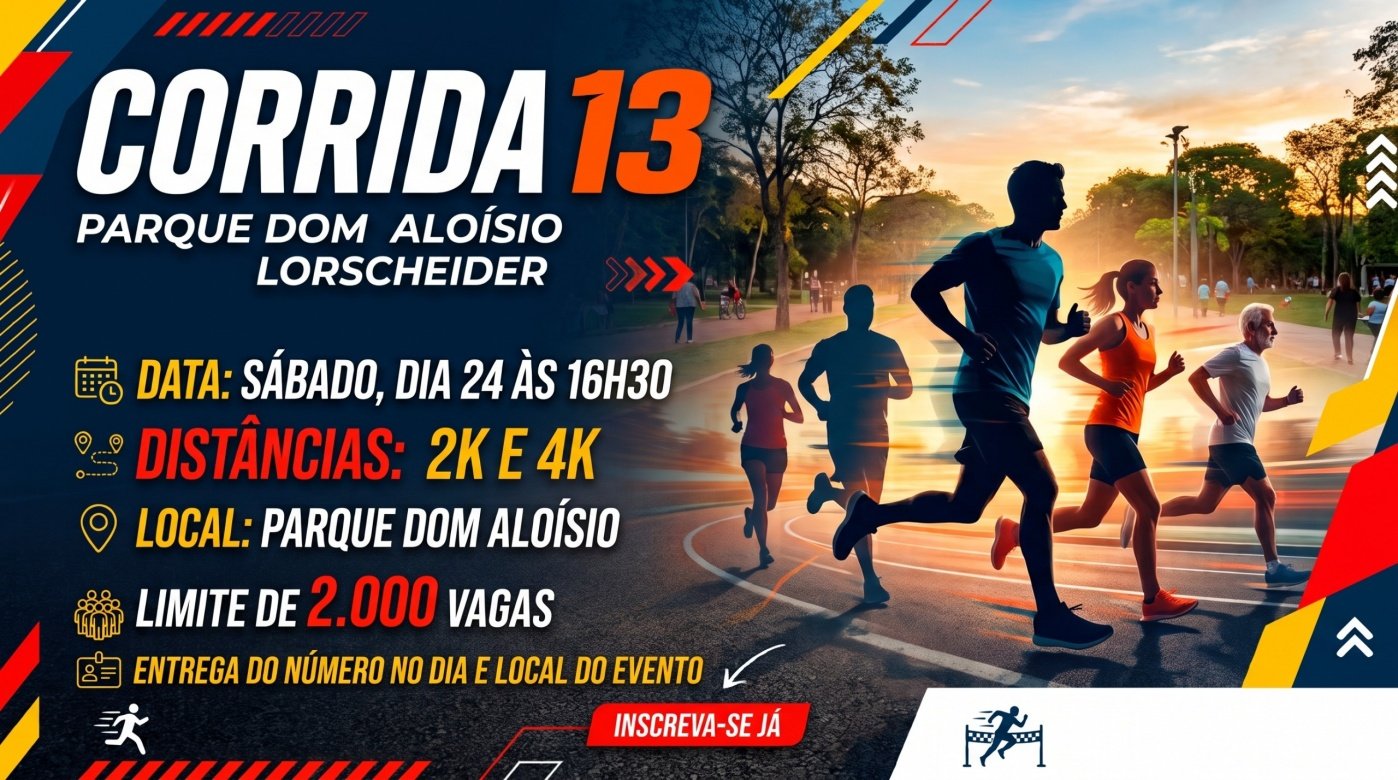 Corrida 13 - Parque Dom Aloísio Lorscheider