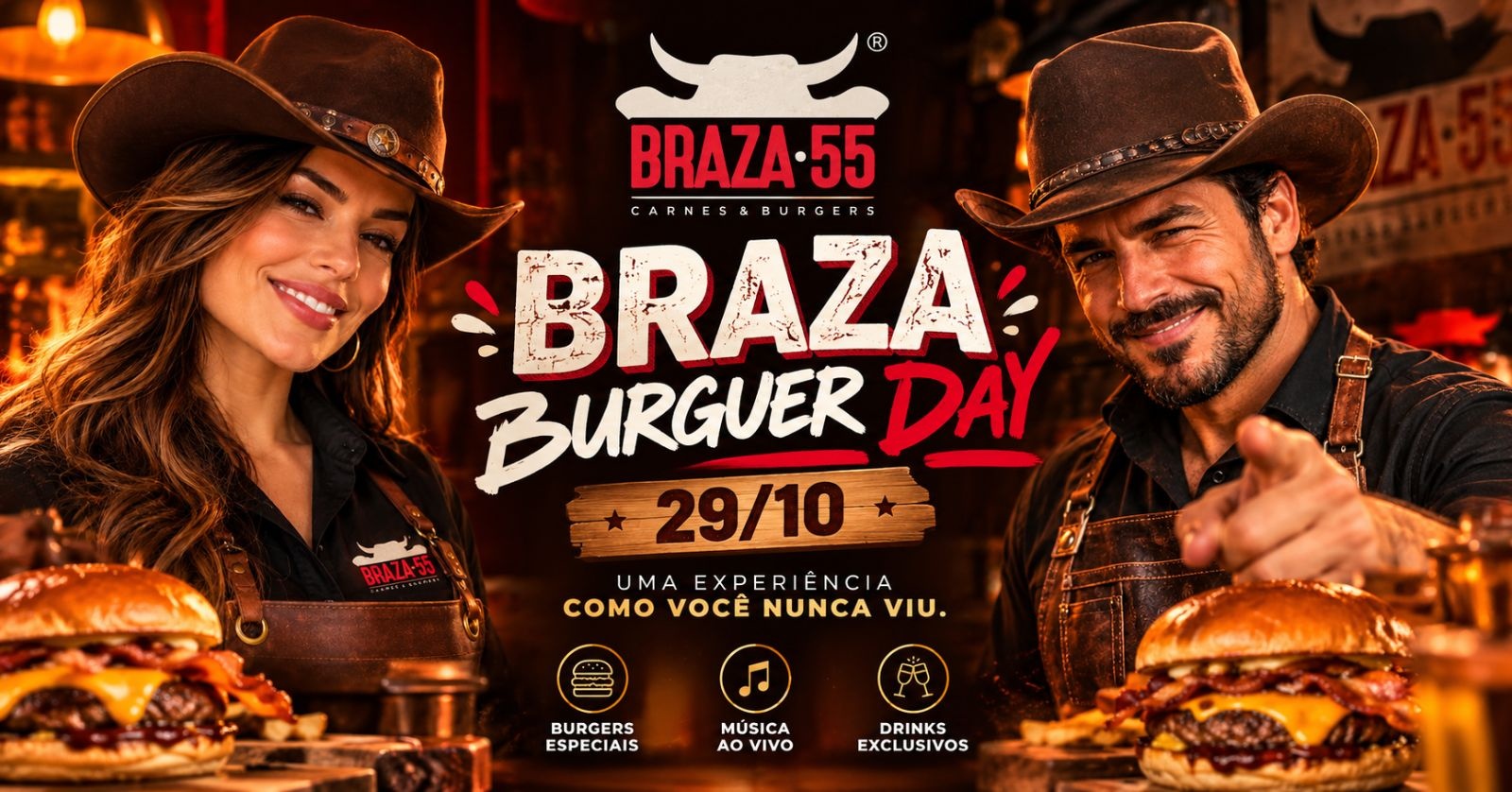 BRAZA BURGUER DAY - Navegantes, SC