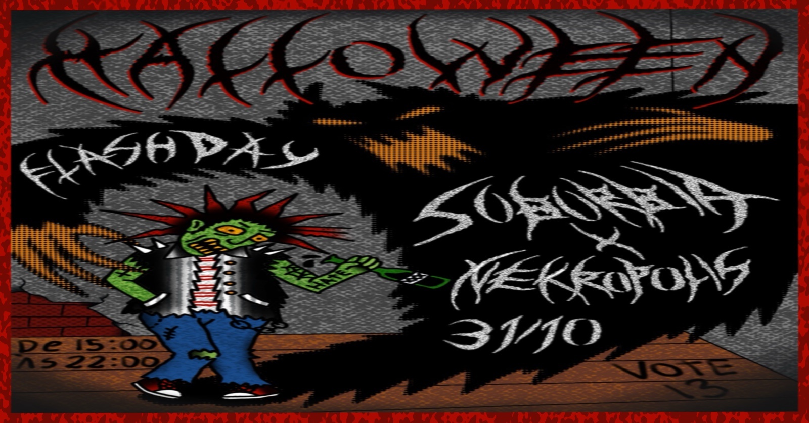 Capa do evento: HALLOWEEN SUBURBIA X NEKROPOLIS