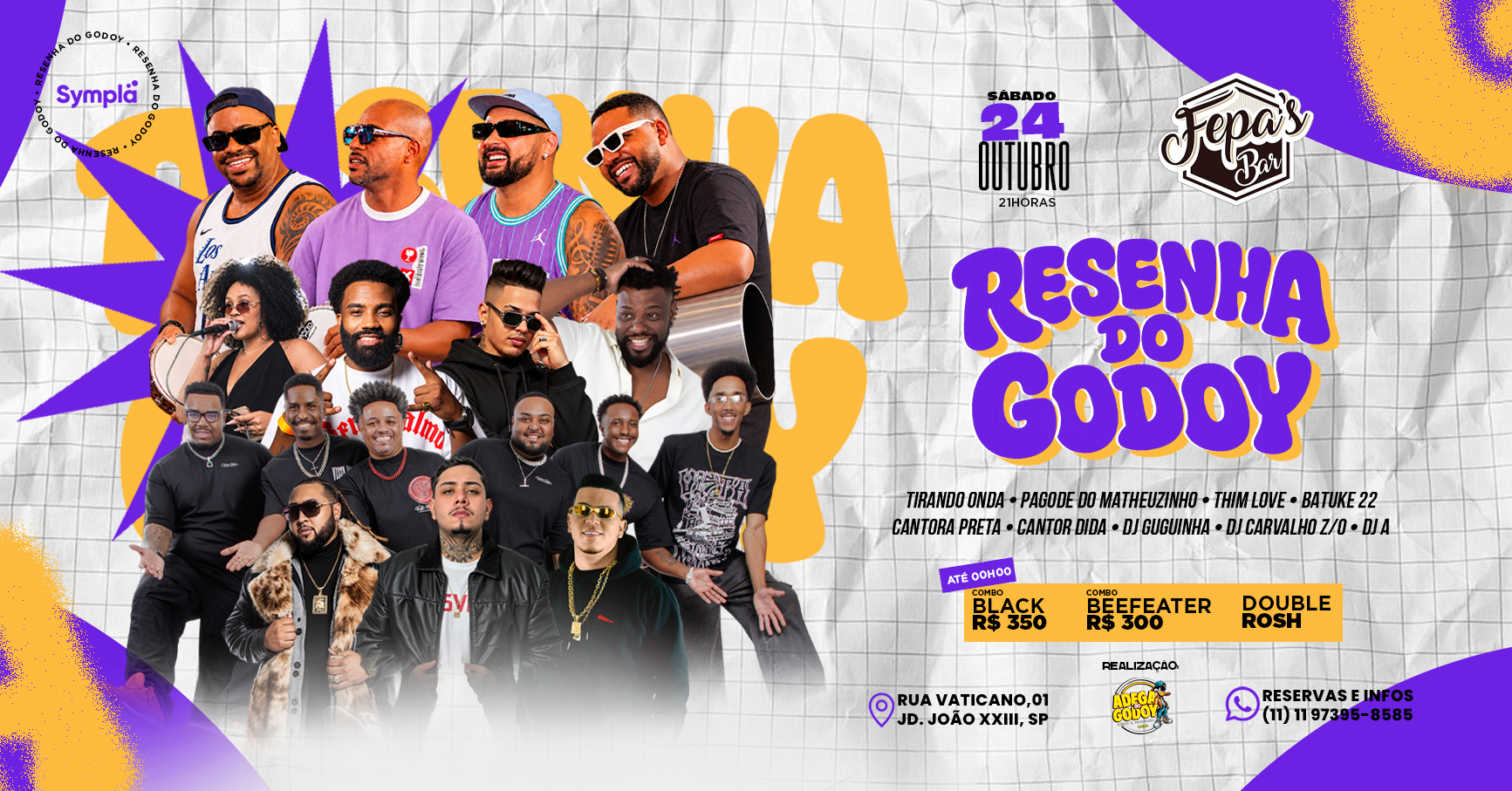 Resenha do Godoy - Fepas bar - São Paulo, SP
