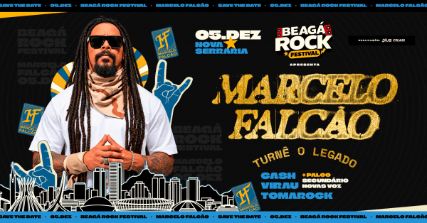 Imagem do evento BEAGÁ ROCK FESTIVAL - MARCELO FALCÃO