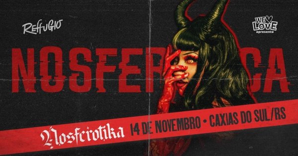 Imagem do evento Nosferotika em Caxias do Sul / RS