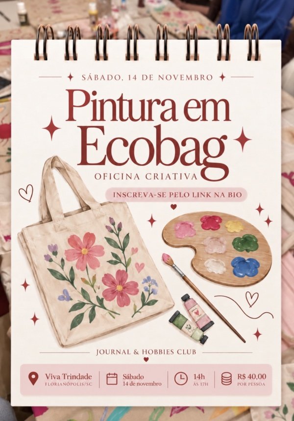 Imagem do evento Pintura em Ecobag: seu estilo, sua arte
