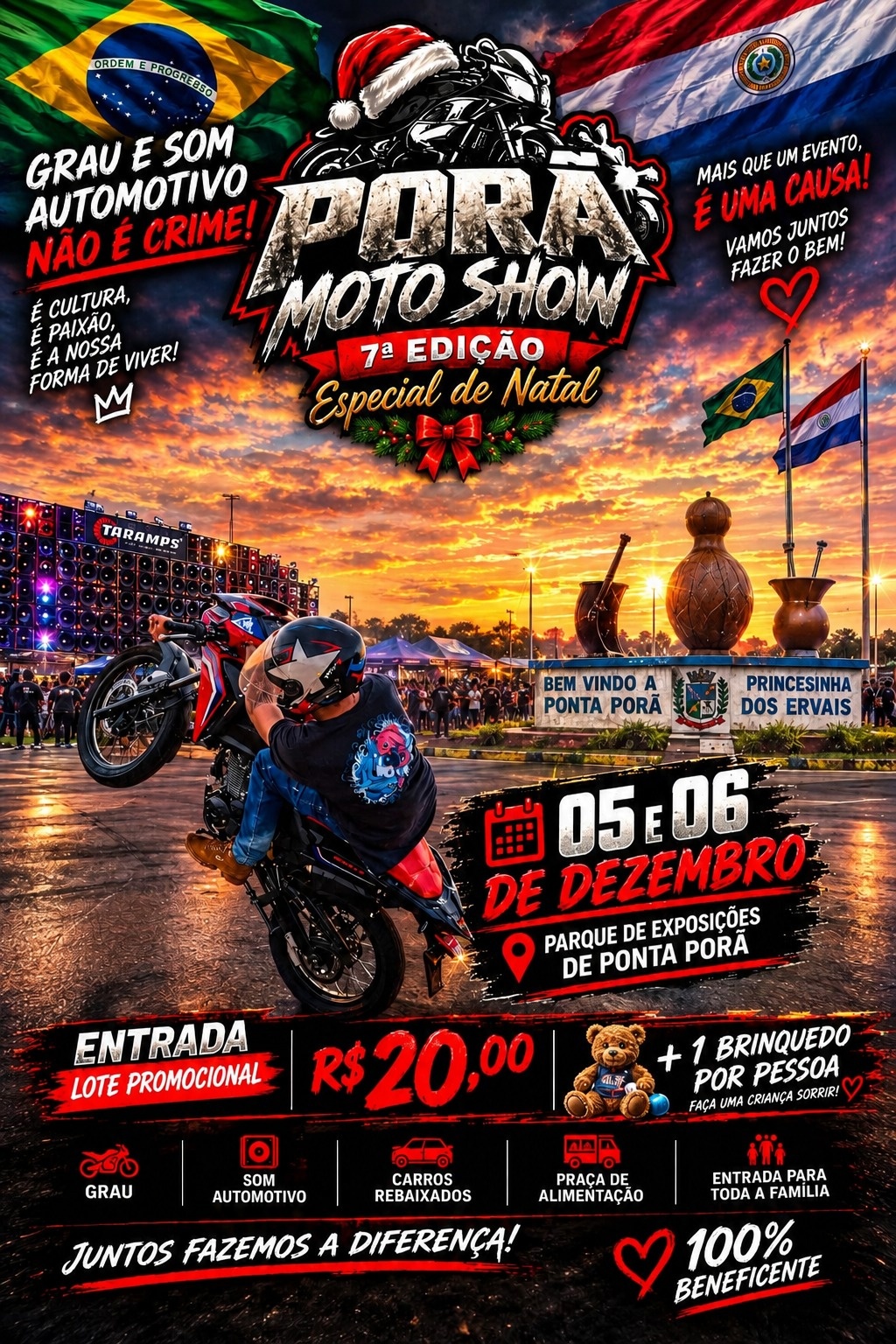 7° Edição Porã Moto Show - Ponta Porã, MS