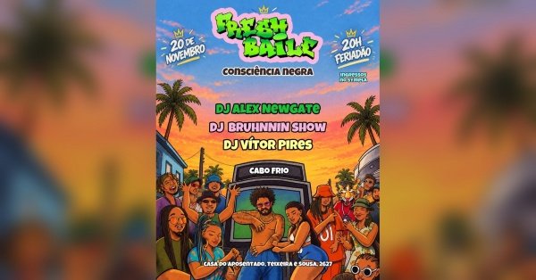 Imagem do evento FRESH BAILE Consciência Negra