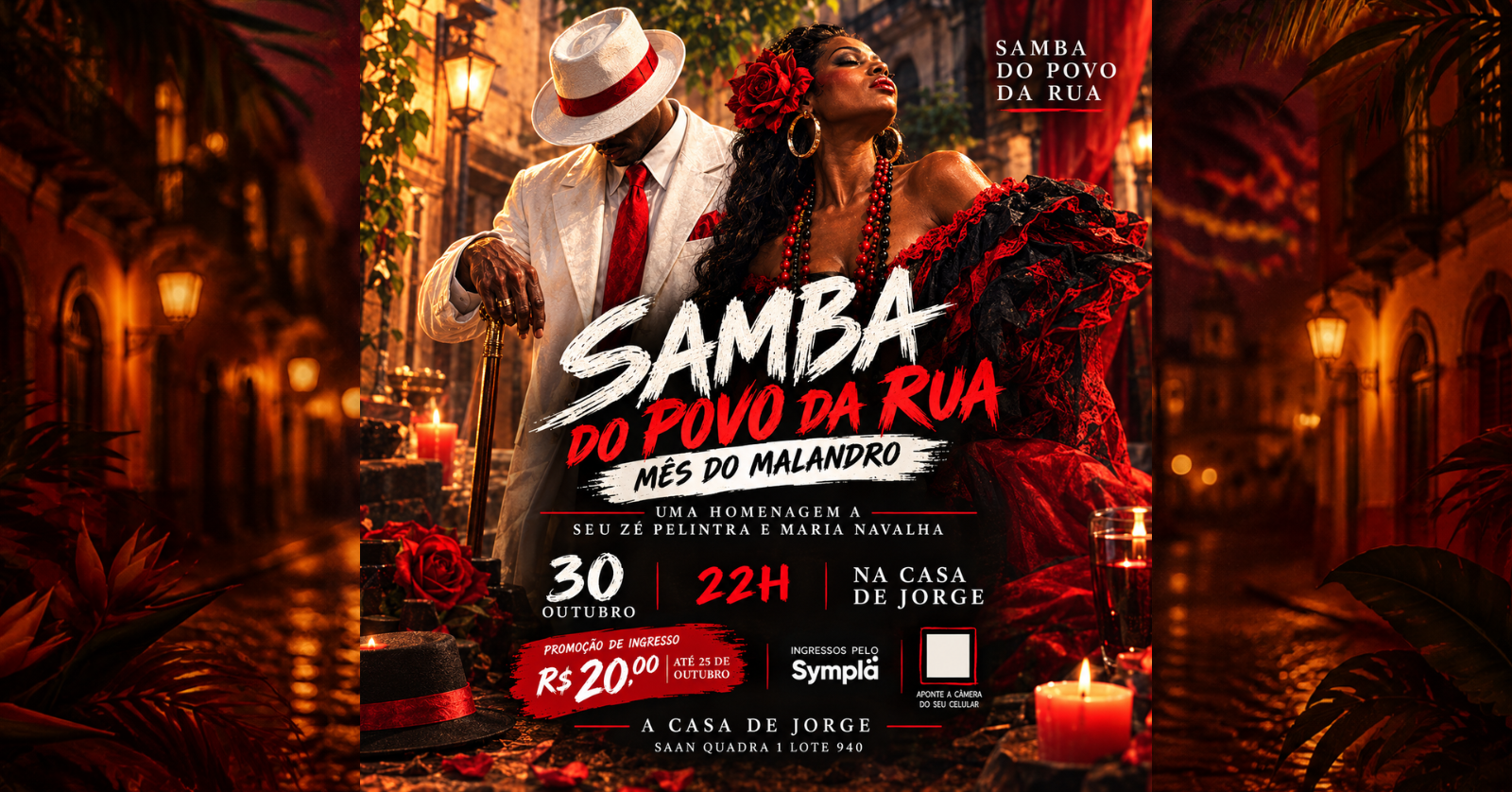 Samba do Povo da Rua - Brasília, DF