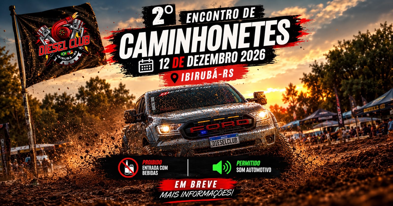 2º ENCONTRO DE CAMINHONETES DIESEL CLUB - IBIRUBÁ/RS - Ibirubá, RS