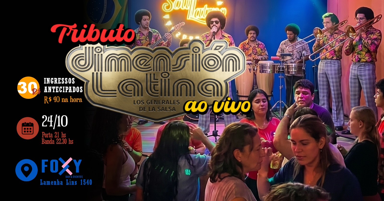 TRIBUTO Dimension Latina - Curitiba, PR