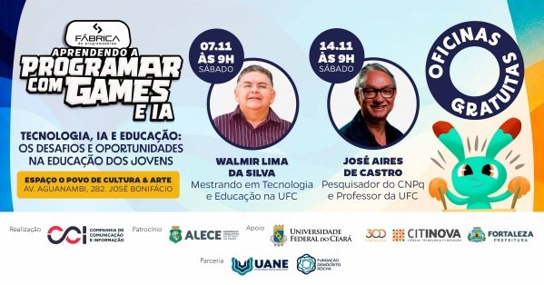Imagem do evento Tecnologia, IA e Educação: Os desafios e oportunidades na educação dos jovens