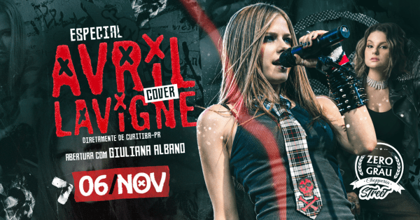 Imagem do evento Especial Avril Lavigne Cover  Zero Grau Chopperia - em Teresina