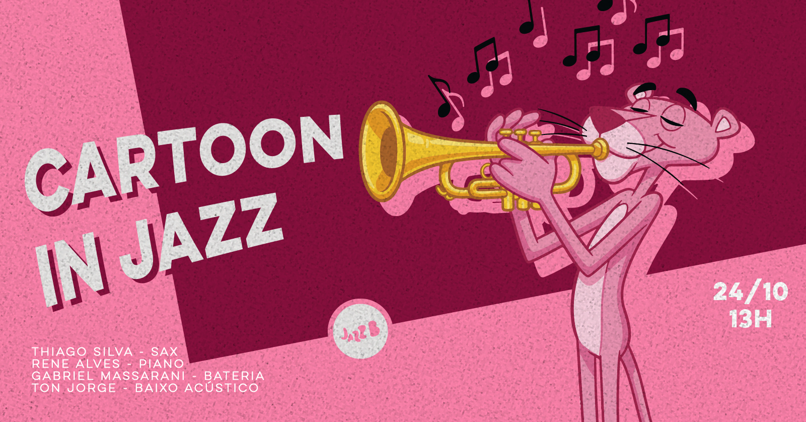 CARTOON IN JAZZ no JazzB (SÁBADO 24/OUT/26)