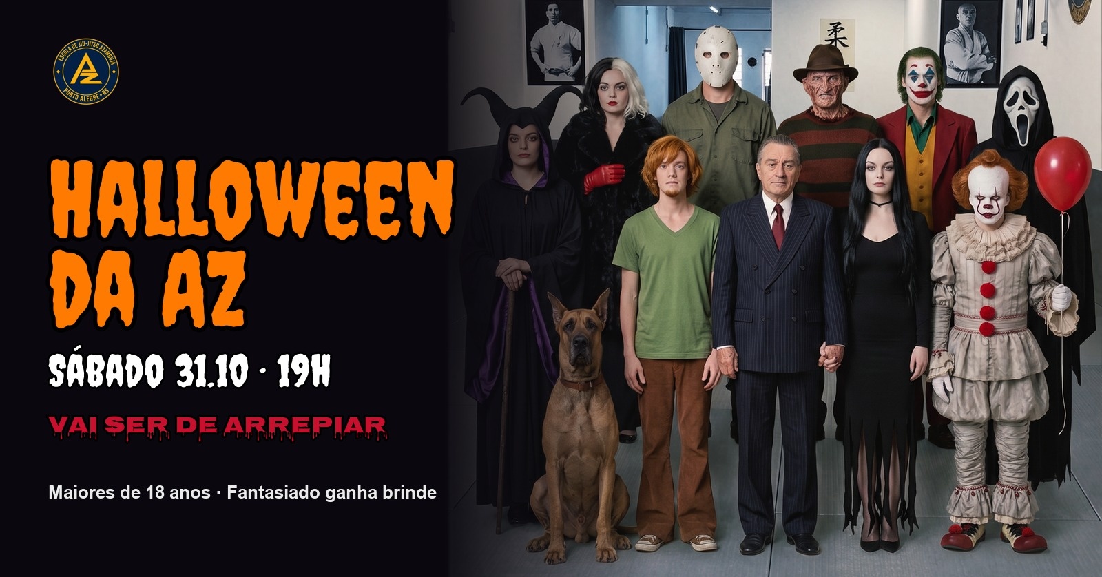 Halloween da AZ - Porto Alegre, RS