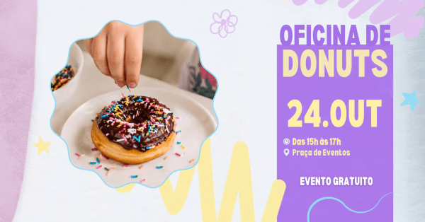 Imagem do evento Oficina de Donuts